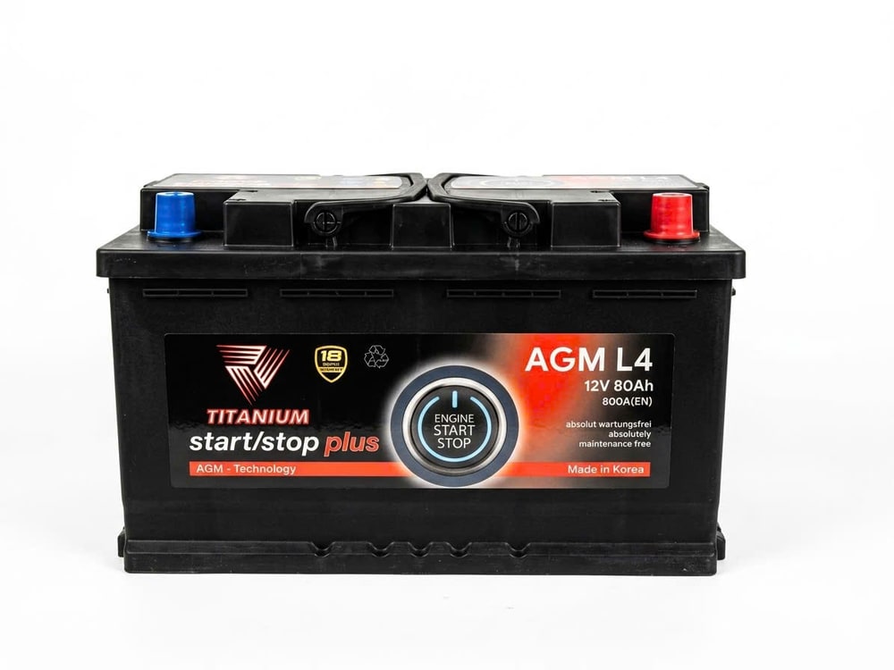 Ắc quy Titanium AGM L4