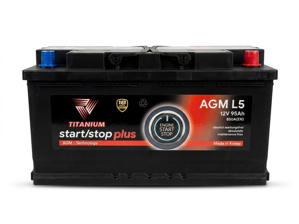 Ắc quy Titanium AGM L5