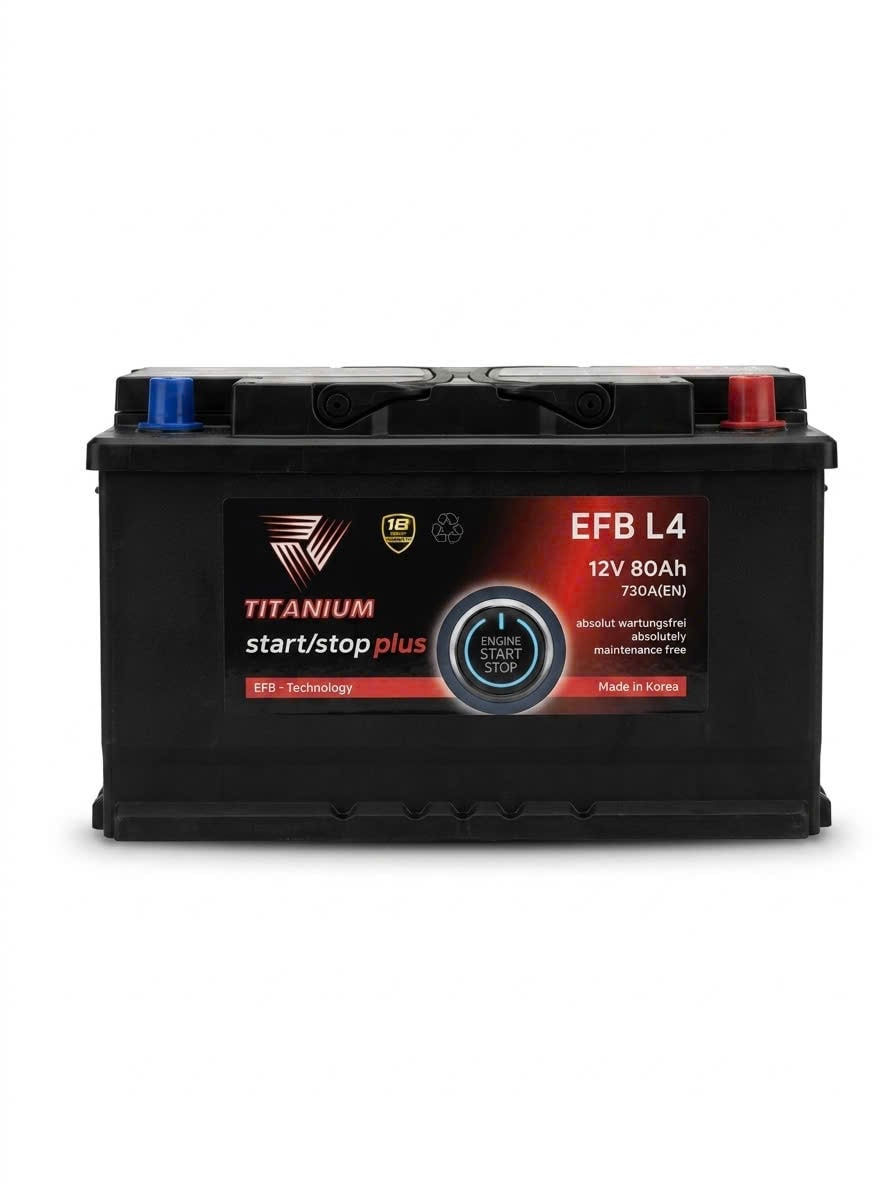 Ắc quy Titanium EFB L4 DIN 80