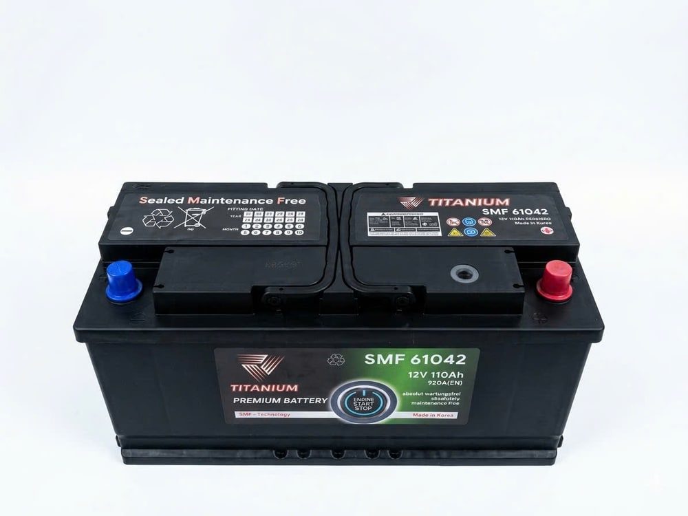 Ắc quy Titanium SMF 61042 - DIN 110