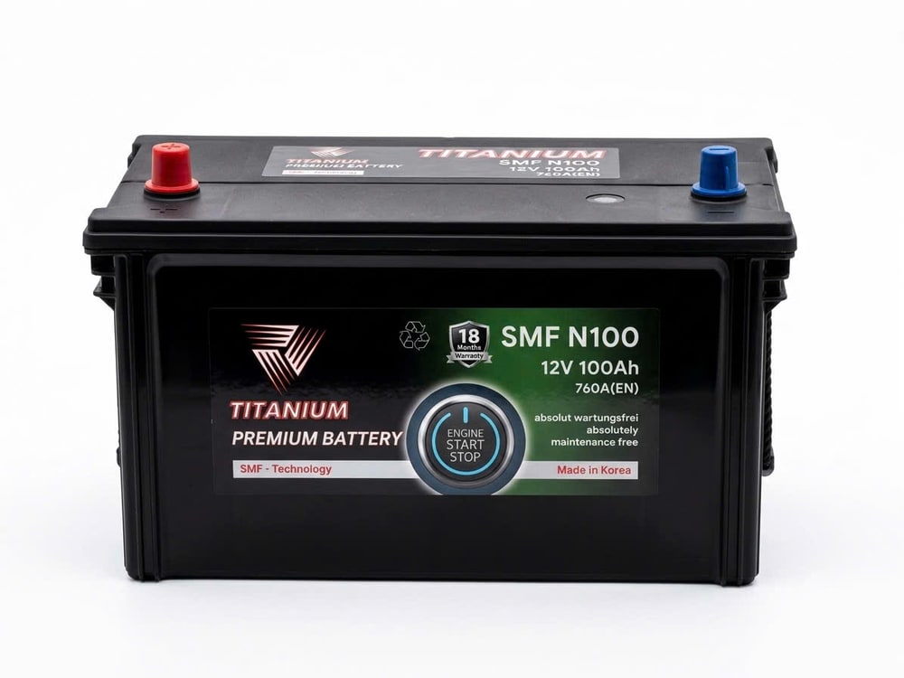 Ắc quy Titanium SMF N100